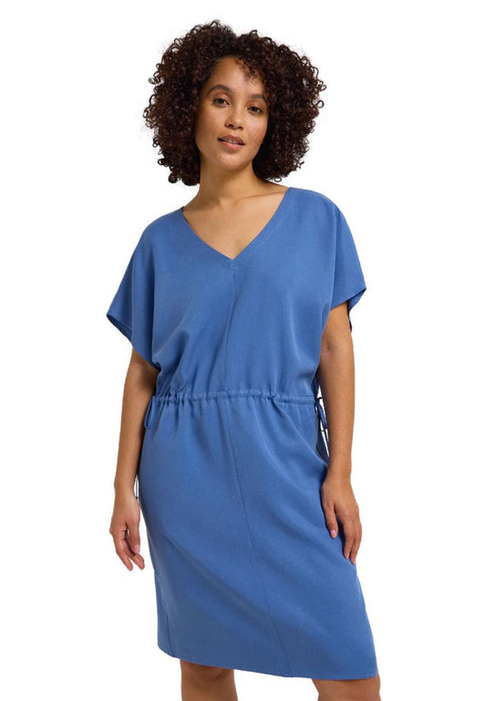 Kleid mit V-Ausschnitt