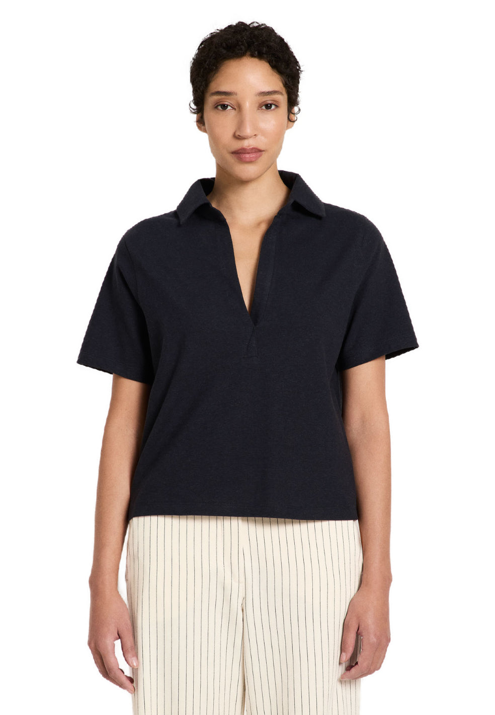 Shirt Mit Polo Kragen - Marlowe nature