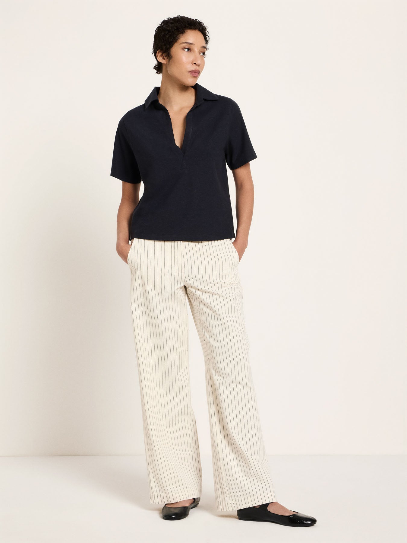 Shirt Mit Polo Kragen - Marlowe nature