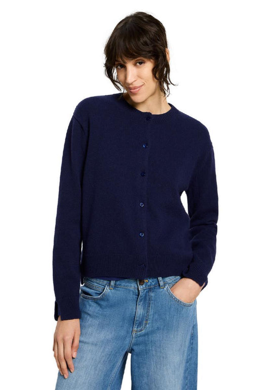 Boxy Strickjacke
