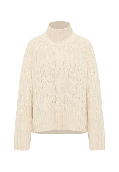 Rippenpullover Oversized