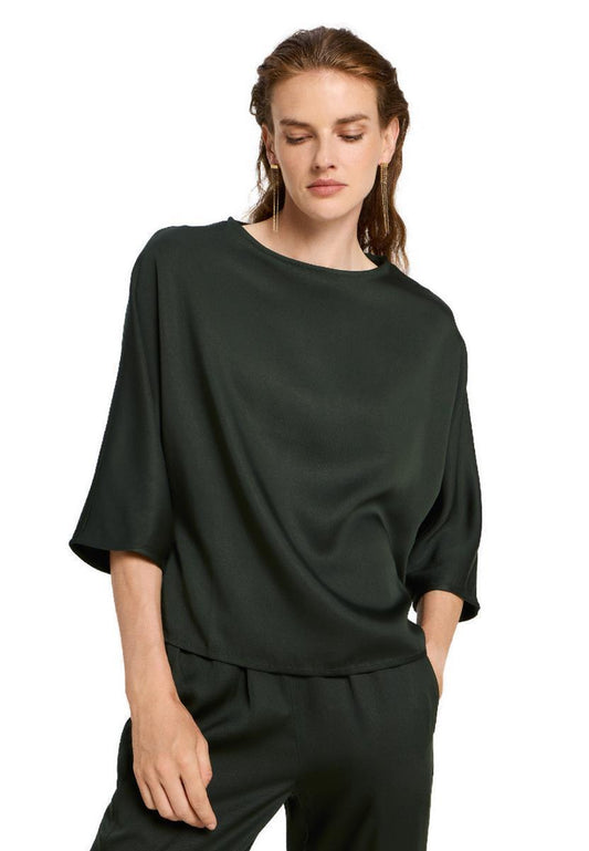 3/4 Arm Bluse Aus Tencel