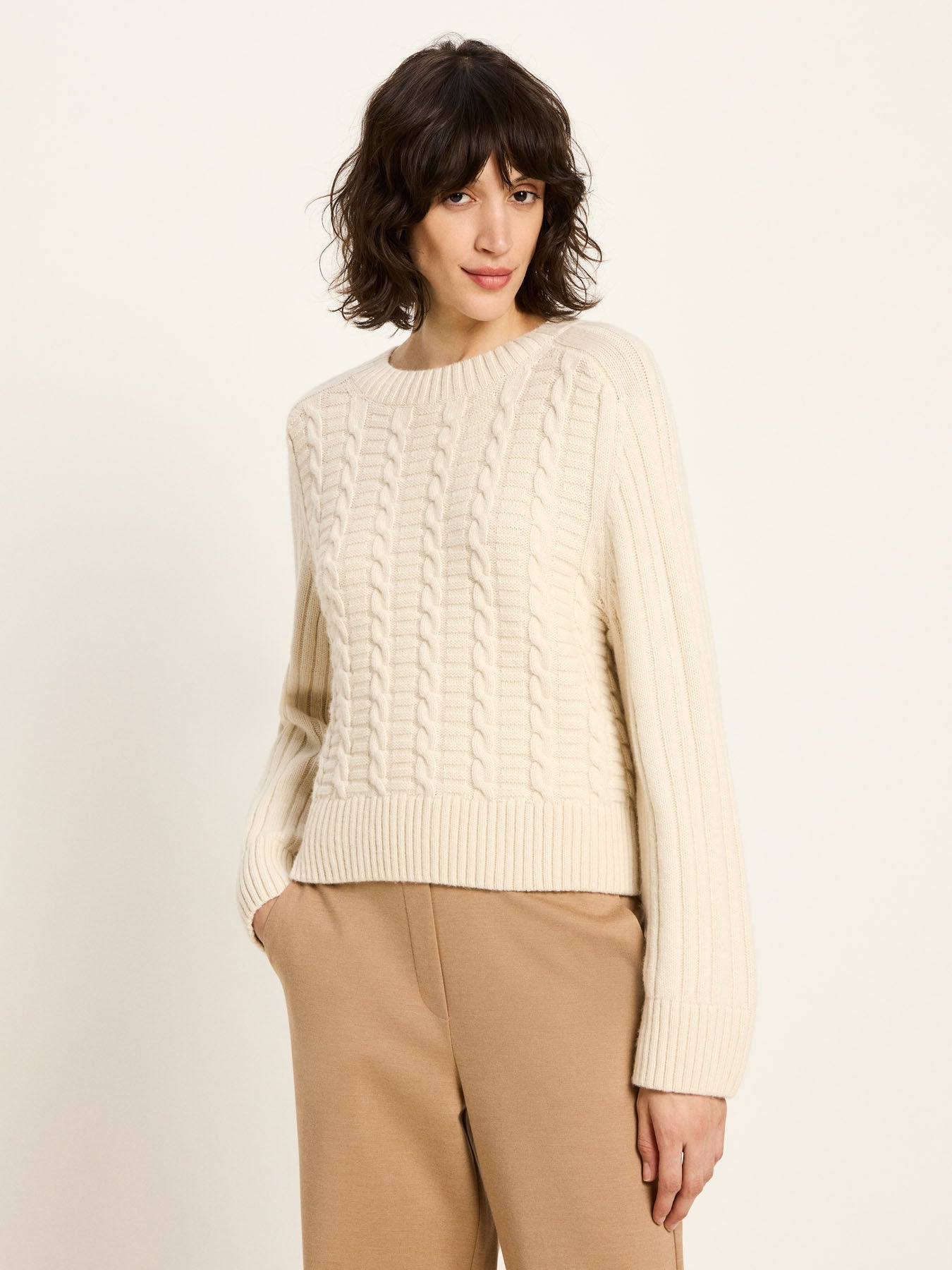 Zopfpullover