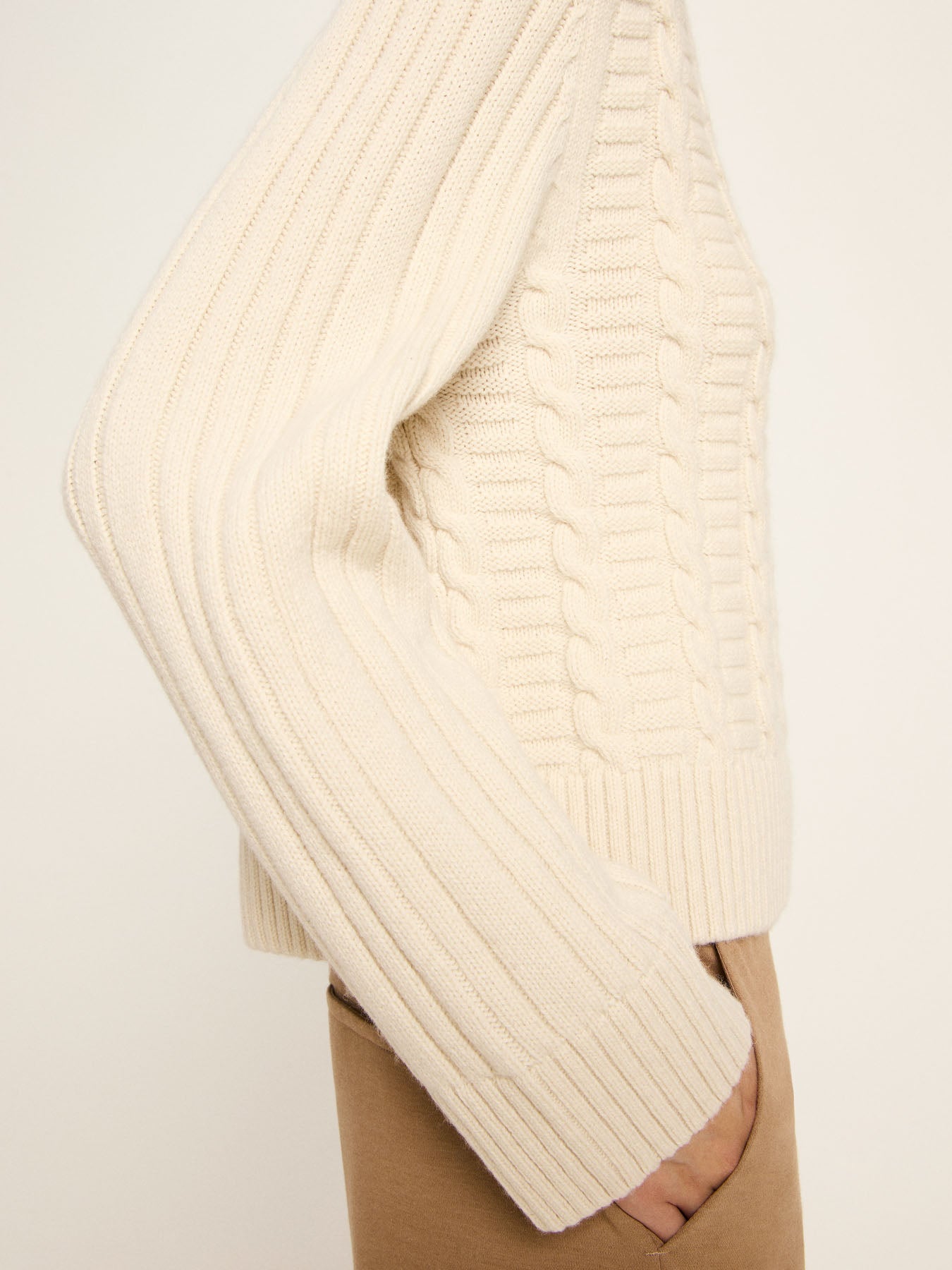 Zopfpullover