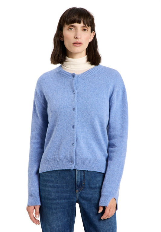 Boxy Strickjacke