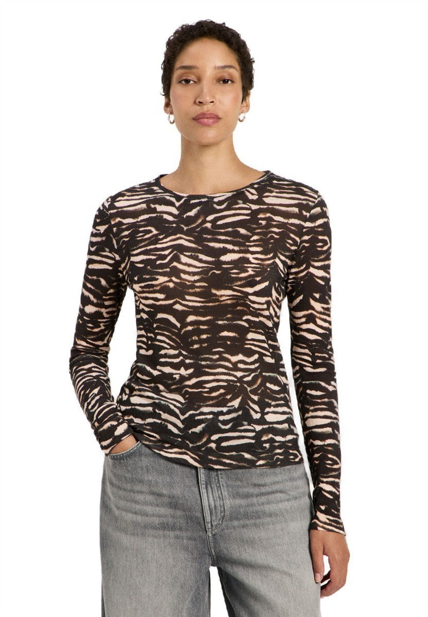 Langarmshirt Print