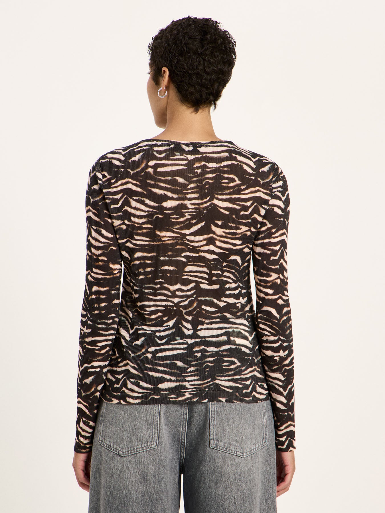 Langarmshirt Print