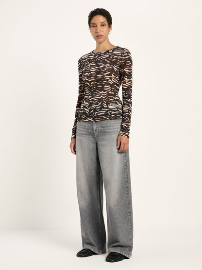 Langarmshirt Print