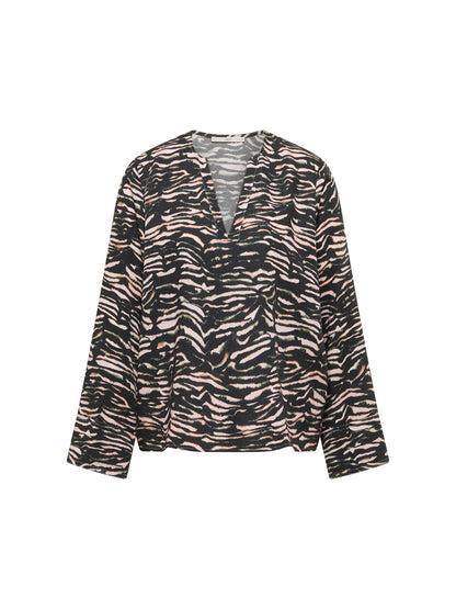 Bluse Animal Stripes