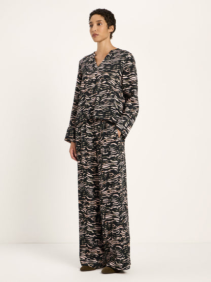 Bluse Animal Stripes