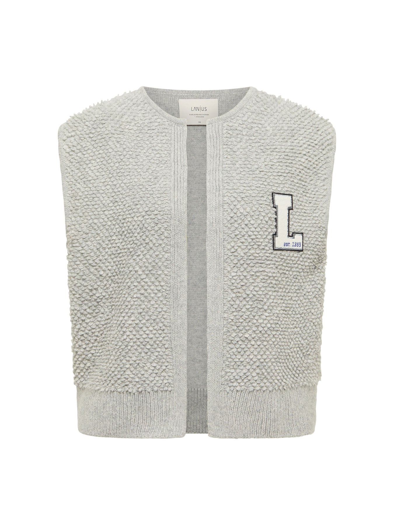 Bouclé Strickweste