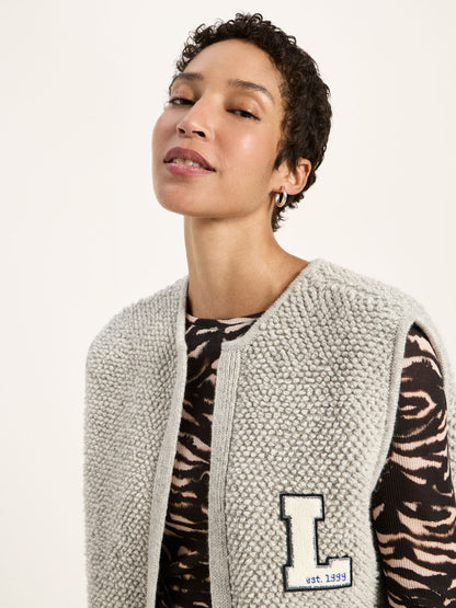 Bouclé Strickweste