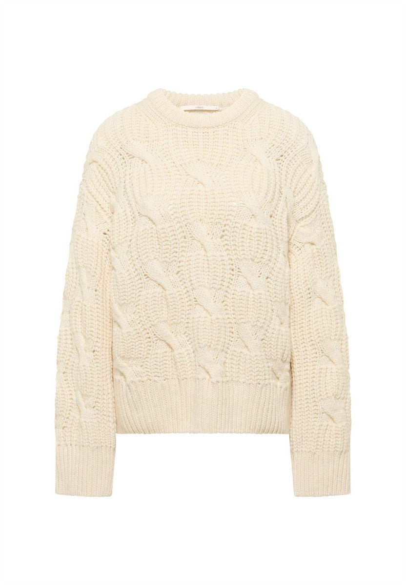 Strukturpullover Oversize