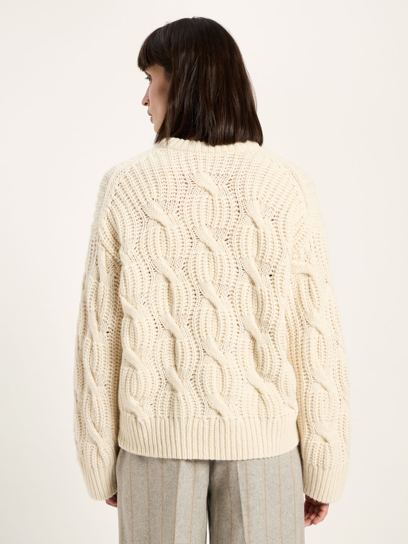 Strukturpullover Oversize