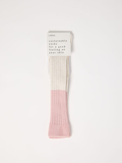 Colourblock Kniestrümpfe