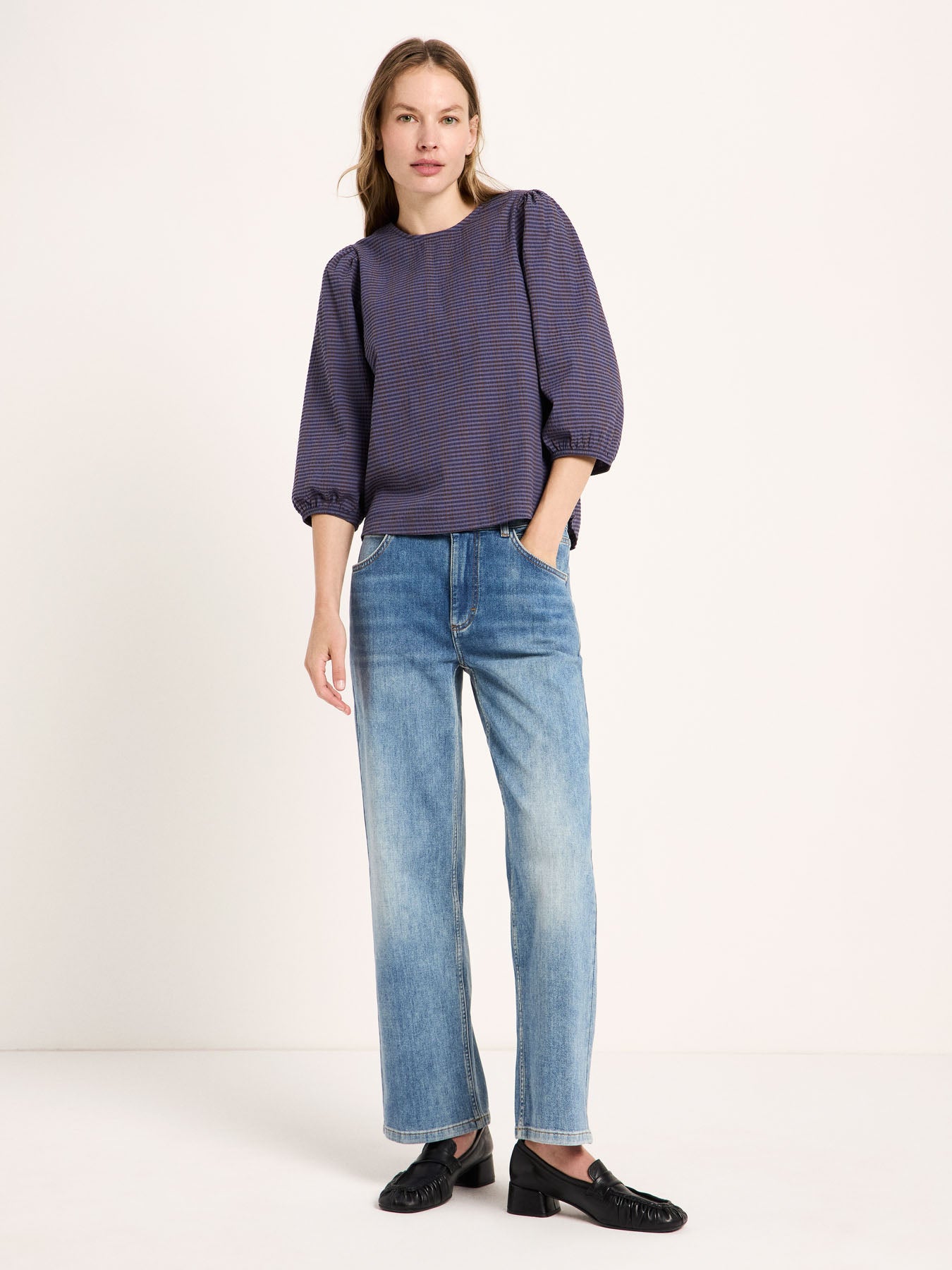 Bluse Streifen