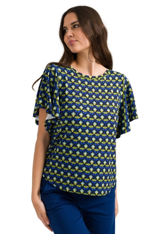 Sophie Top Short Butterfly Sleeve