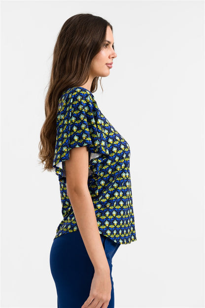 Sophie Top Short Butterfly Sleeve