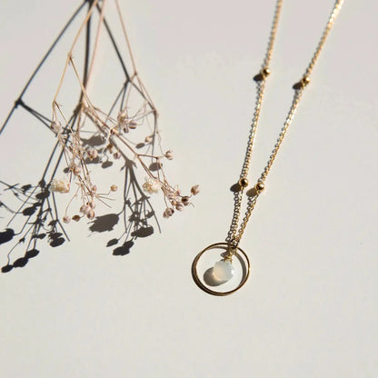 Necklace Gold Circle