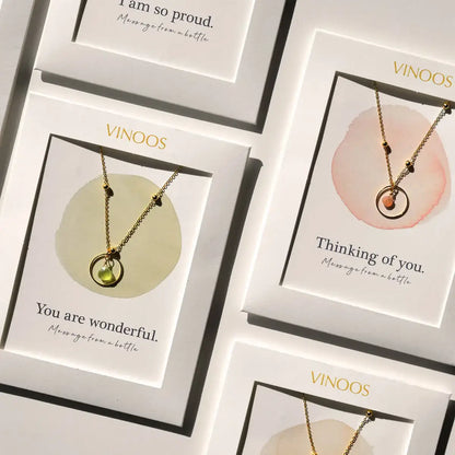 Necklace Gold Circle