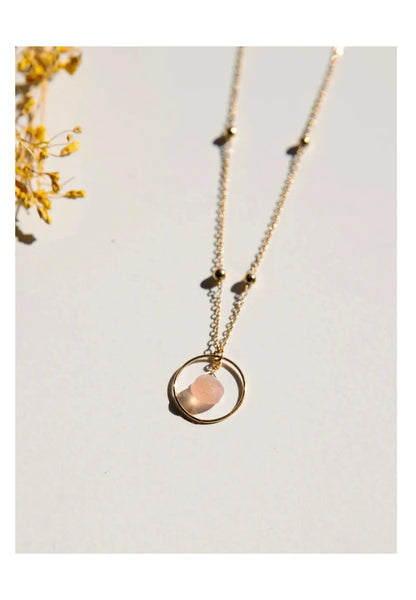 Necklace Gold Circle
