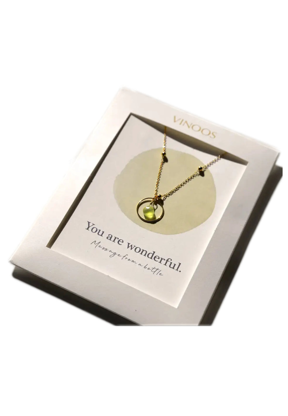 Necklace Gold Circle