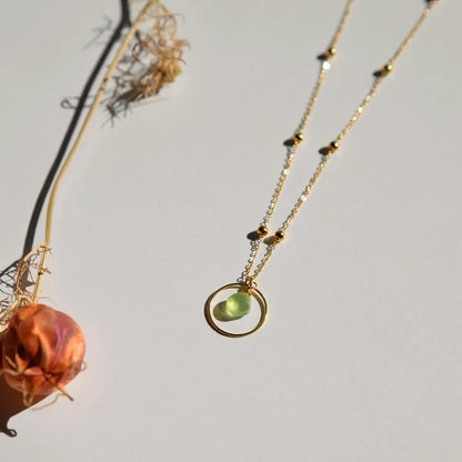 Necklace Gold Circle