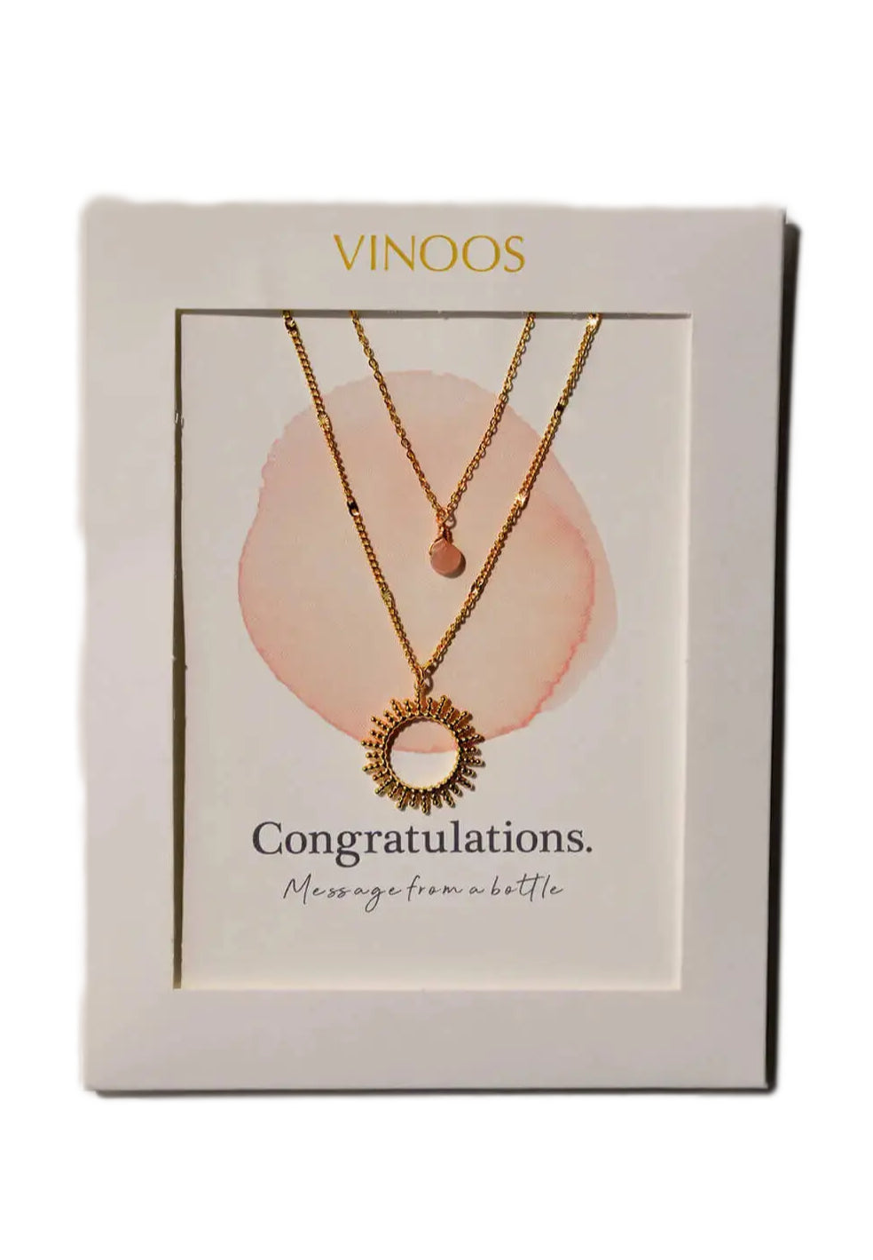 Necklace Gold Sun