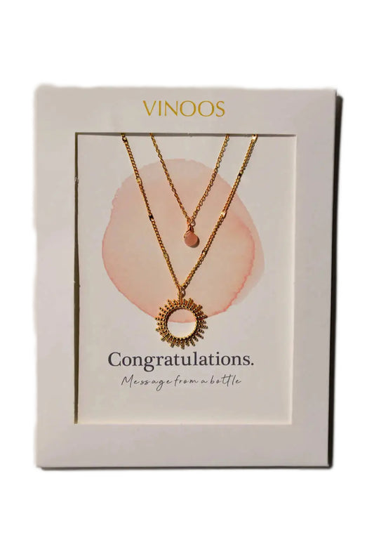 Necklace Gold Sun