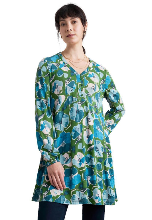 Peg Loom Tunic Paper Hellebores