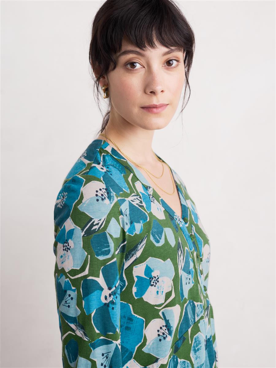 Peg Loom Tunic Paper Hellebores