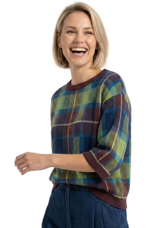 Roma Sweater - Plaid