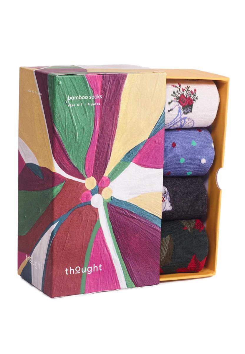 Poinsettia Christmas Bike Sock Box
