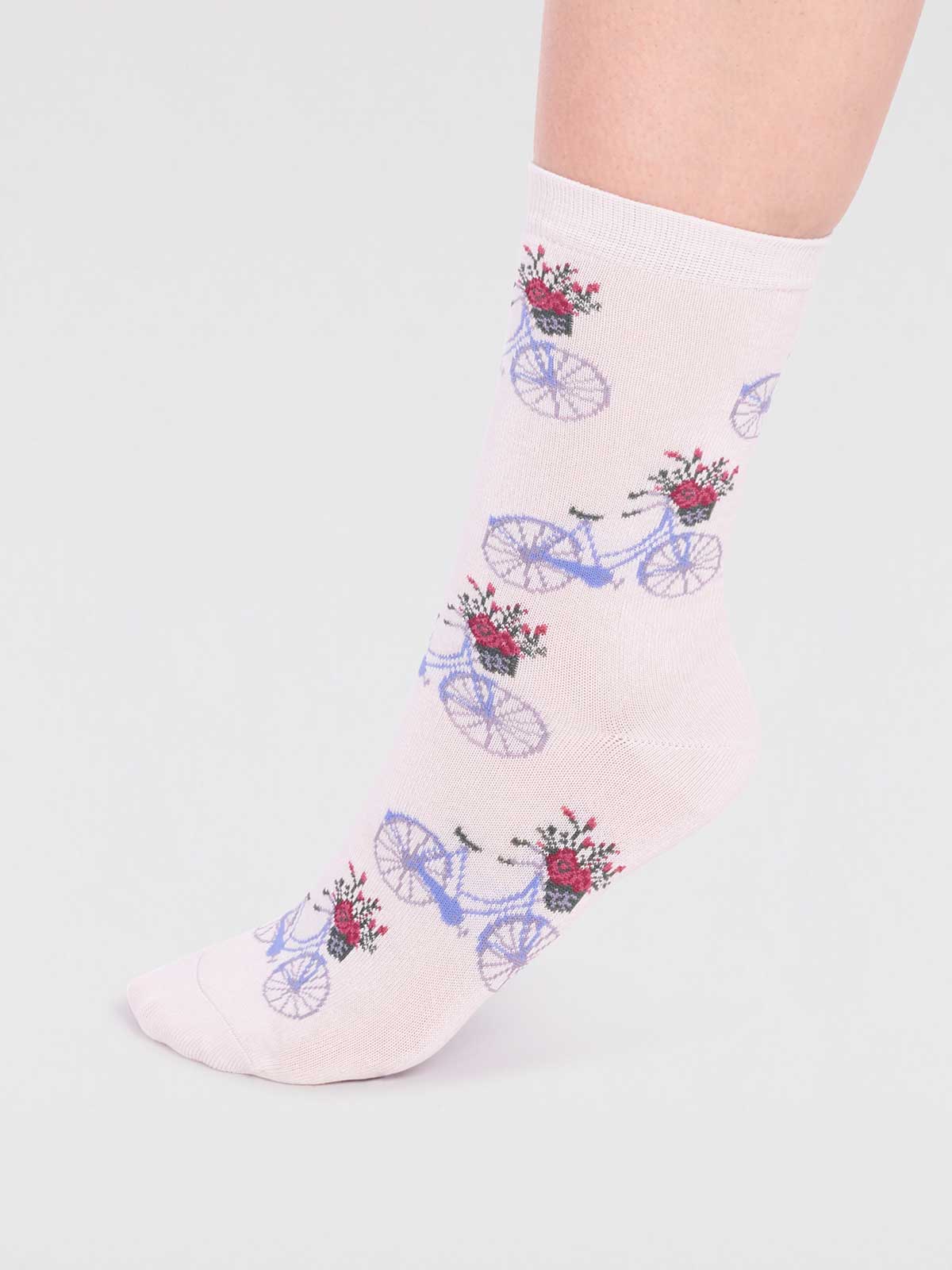 Poinsettia Christmas Bike Sock Box