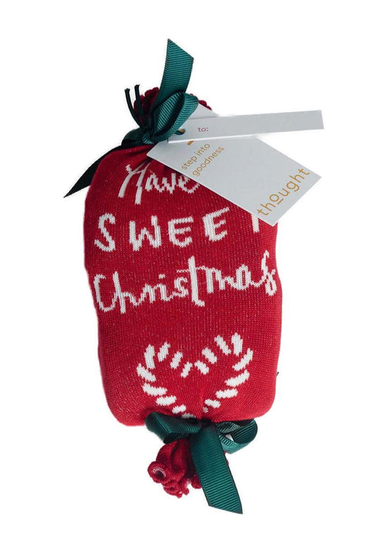 Sweet Christmas Bamboo Socks In A Bag