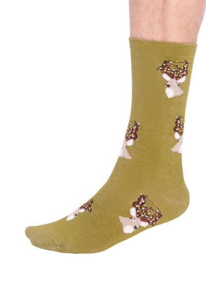 Celyn Christmas Stag Socks