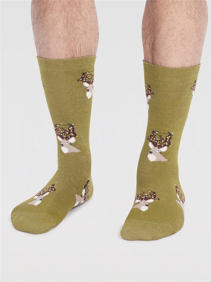 Celyn Christmas Stag Socks