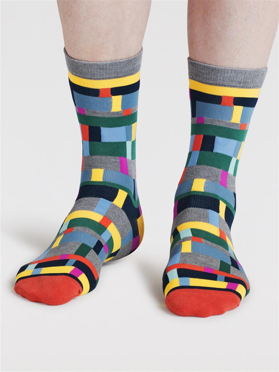 Haiden Striped Bamboo Socks