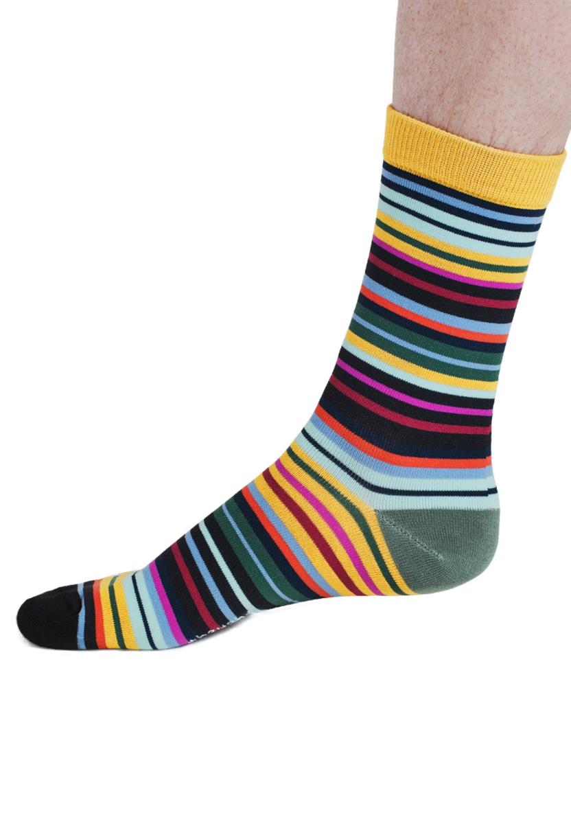 Haiden Striped Bamboo Socks