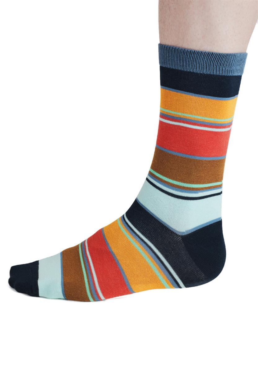 Haiden Striped Bamboo Socks