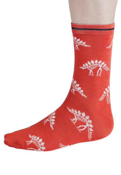 Delta Dinosaur Bamboo Socks