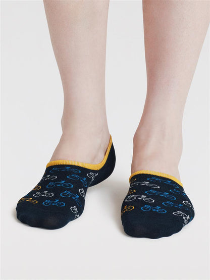 Berit Bicycle Bamboo No-Show Socks