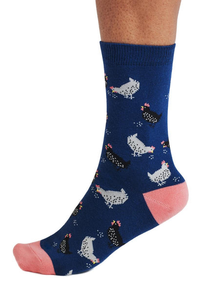 Celia Chicken Bamboo Socks