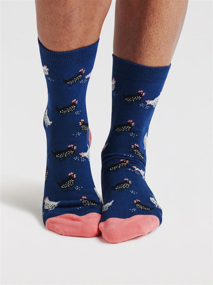 Celia Chicken Bamboo Socks