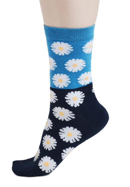 Daisy Floral Organic Cotton Socks