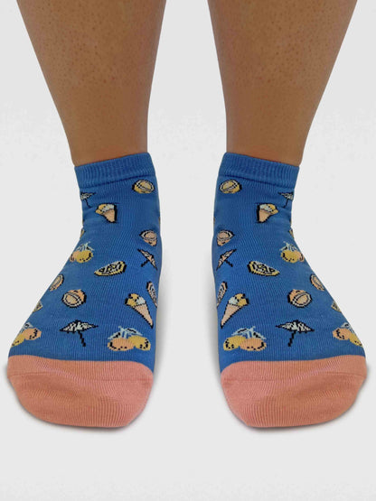 Dixie Ice Cream Bamboo Ankle Socks