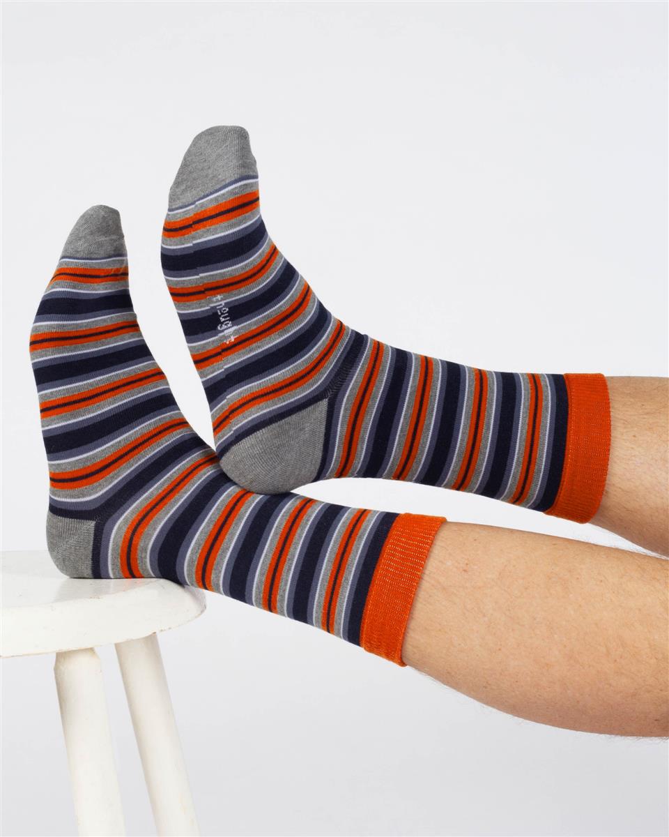 Variegated Multi Stripe Socks