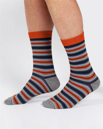 Variegated Multi Stripe Socks