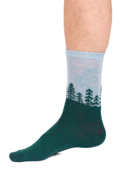 Forest Wool Crew Socks