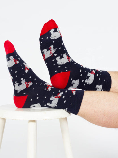 Christmas Animal Crew Socks